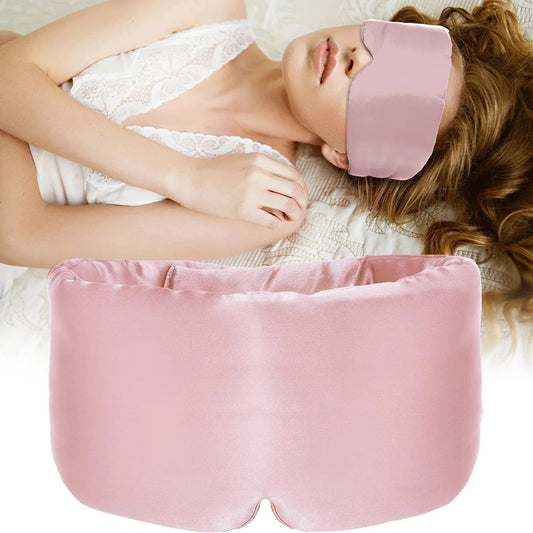 Luxurious Satin Sleep Mask: Soft, Breathable Eye Cover for Ultimate Comfort